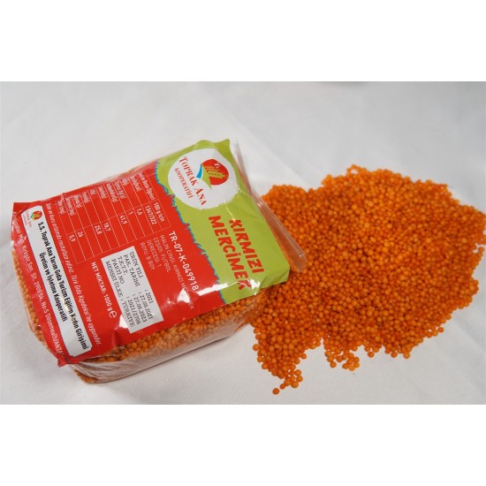 Kırmızı Mercimek (Yerli) 1 Kg.